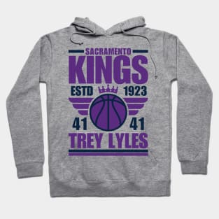 Sacramento Kings Lyles 41 Basketball Retro Hoodie